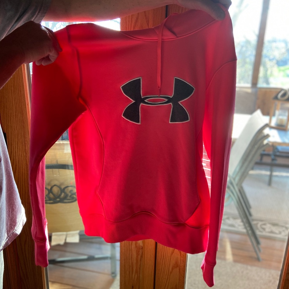 Breast cancer awareness under armour hoodie
